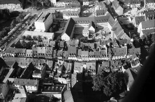 Freiburg: Rathaus, von Süden