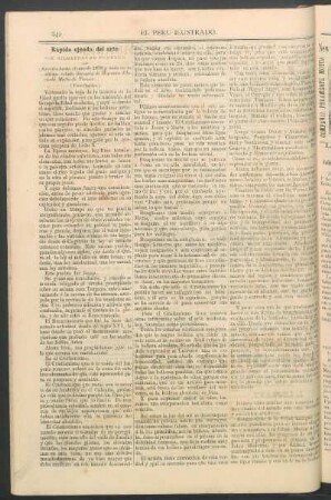 Rápida ojeada del arte. (Conclusión.) : (Estudio hecho el año 1878 y leído en la última velada literaria de la señora Clorinda Matto de Turner.)