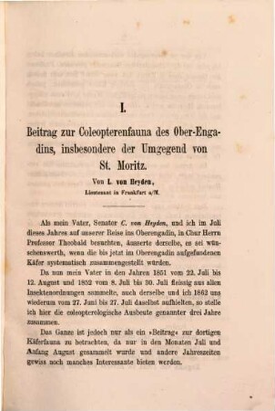 Jahresbericht der Naturforschenden Gesellschaft Graubündens. 8, 8. 1861/62. - 1863