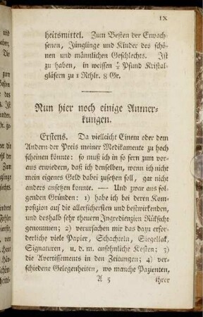 Nun hier noch einige Anmerkungen.