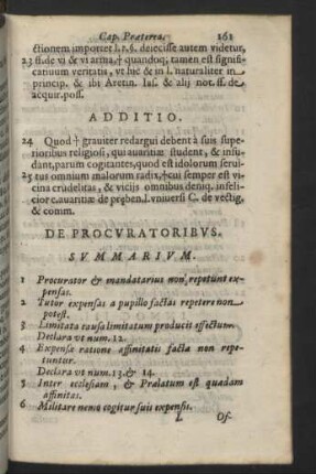 De Procuratoribus.