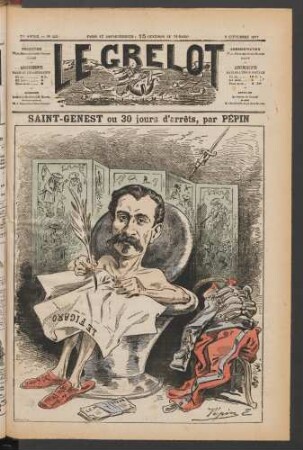 Saint-Genest ou 30 jours d’arrêts, par Pépin
