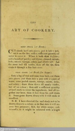 The art of cookery -[Recipes]