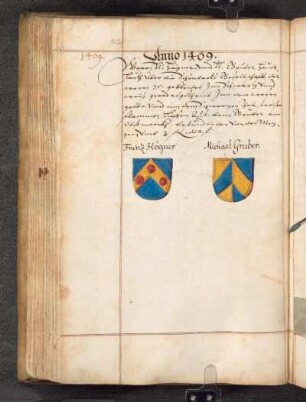 Wappen Franz Högner, Michael Gruber