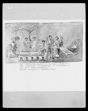 Codex Gr. 746 - Oktateuch — Noahs Trunkenheit, Folio fol. 58 r