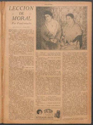 Lección de moral