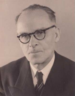 Porträt Maurice Colleville : Porträt Porträt Maurice Colleville (1894-1989; französischer Germanist, Sorbonne). Fotografie 1959. Dresden: Deutsche Fotothek