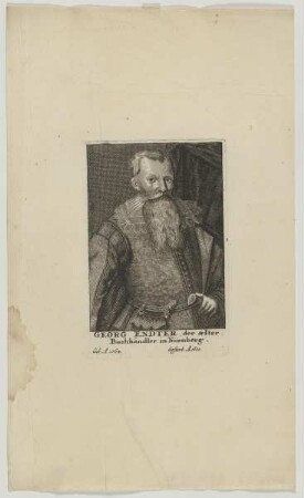 Bildnis des Georg Endter