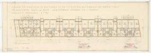 Wohnhausbebauung Seegefelder-, Wustermarker-, Nauener Straße, Berlin-Spandau: Baublock I für Rahlfs und Uhlen: Grundriss Erdgeschoss 1:100
