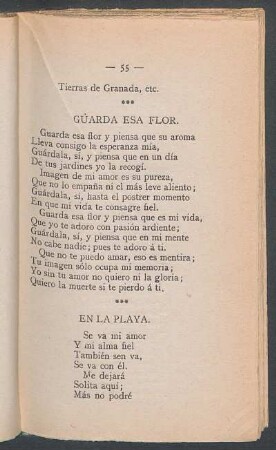 Guarda esa flor.