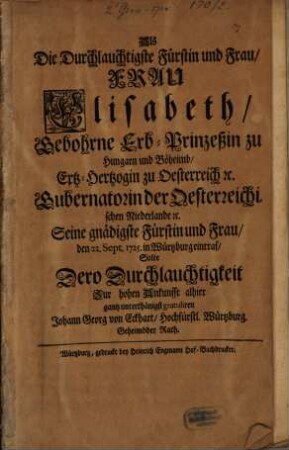 Beschreibug der großen Wasser-Jagd