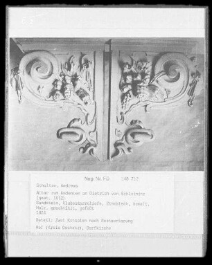 Epitaphaltar für Dietrich von Schleinitz (gestorben 1612)