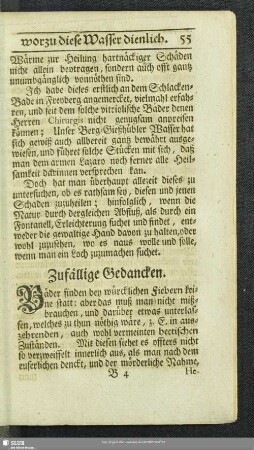 Zufällige Gedancken