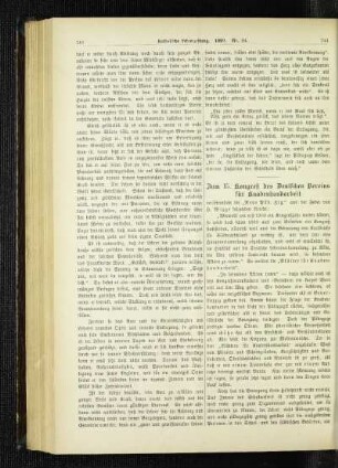 Zum 15. Kongreß des Deutschen Vereins für Knabenhandarbeit