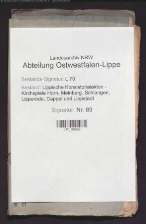 Gehalt und Einkünfte des Küsters, Besitzungen
