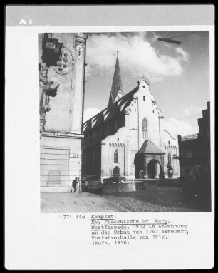 Evangelische Stadtpfarrkirche Sankt Mang