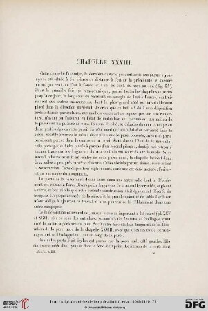 Chapelle XXVIII