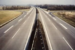 AS Freiburg-Nord, Ausfahrt Ost und Einfahrt West