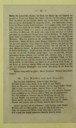 14. Der Räuber und das Crucifix