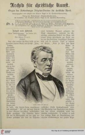 18: Joseph von Führich, [3] : seine Stiftzeichnungen. Zu seinem 100. Geburtstage