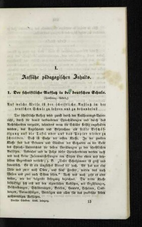 ¬Der¬ schriftliche Aufsatz in der deutschen Schule : (Conferenz-Arbeit)
