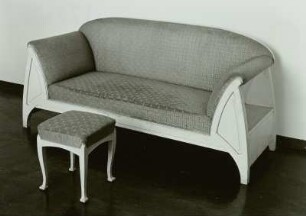 Sofa und Hocker
