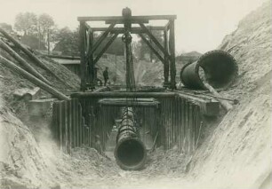Schleuse Datteln, Deutschland, 1926-1927