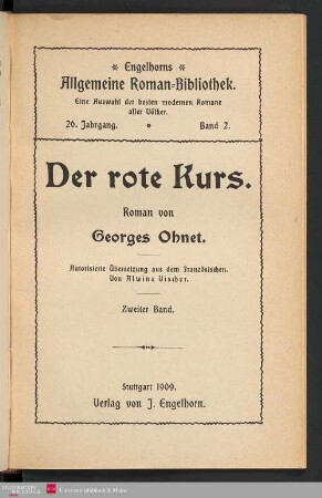2: Der rote Kurs : Roman