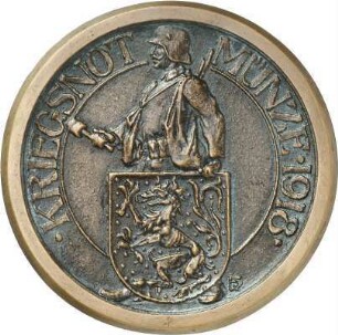 Eberbach, Walther: Kriegsnotmünze