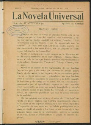 1920000600: La narración de Felipe Wassilitch