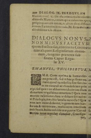 Dialogus nonus - undecimus