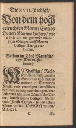 Warhafftige/ Rechtschaffene/ und gewisse Erkentnis Göttliches willens ...