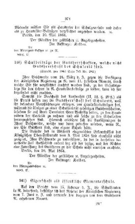 Eigenschaft als öffentliche Elementarschule : [V. Elementarschulwesen]