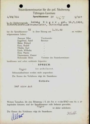 Rüger, Ludwig