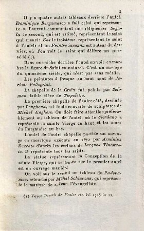 Itinéraire de la ville de Venise et des îles circonvoisines