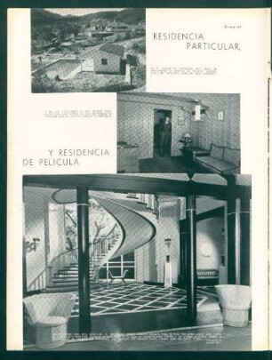 Residencia particular, y residencia de película