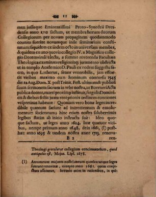 Schediasma Historicum De Collegio Concionatorio Majori [Maiori] Et Antiquiori