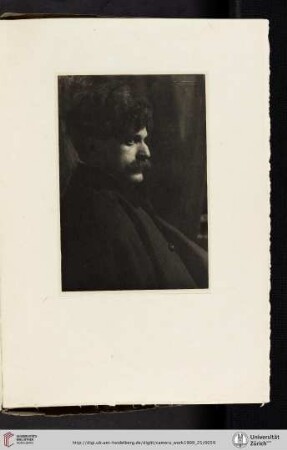 [Frank Eugene, I. Mr. Alfred Stieglitz, photogravure]