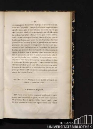 1. Formation du pêcher.