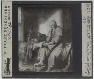 Rembrandt, Paulus im Gefängnis (Stuttgart SG 746)