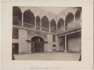 Innenhof eines Hauses