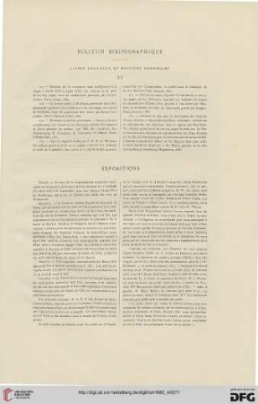 Expositions
