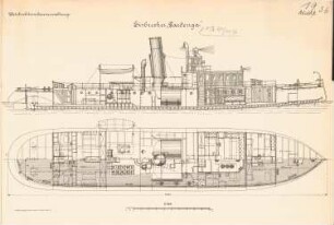 Eisbrecher »Gardenga«: Schnitte 1:100
