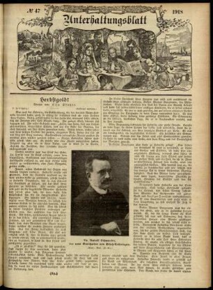 Ausgabe vom Sonntag, den 24. November 1918.
