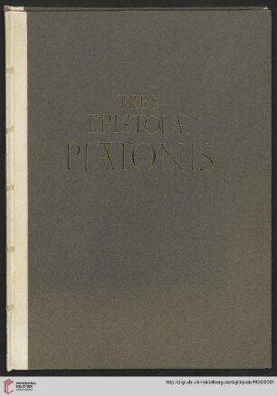Tres epistolae Platonis