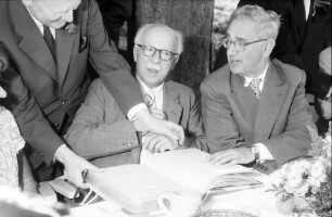Chemiker; Maikäferrede: Leopold Ruzicka, H. Mohler