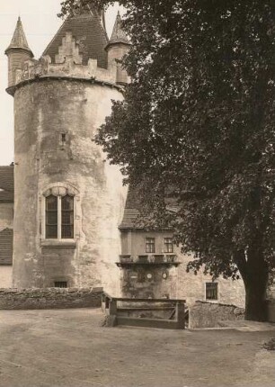 Liebstadt, Schloss Kuckuckstein, Wohnturm und Brückenkopf