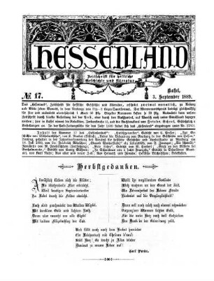 No. 17, 3. September 1889