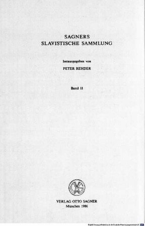 Velimir Chlebnikov : 1885 - 1985
