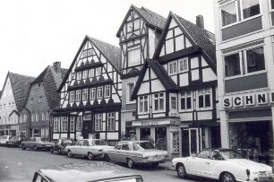 Krumme Str. Nr. 16 - 24. Detmold. Krumme Str. Papierabzug